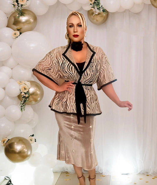 ANASTASIA Belted Tunic